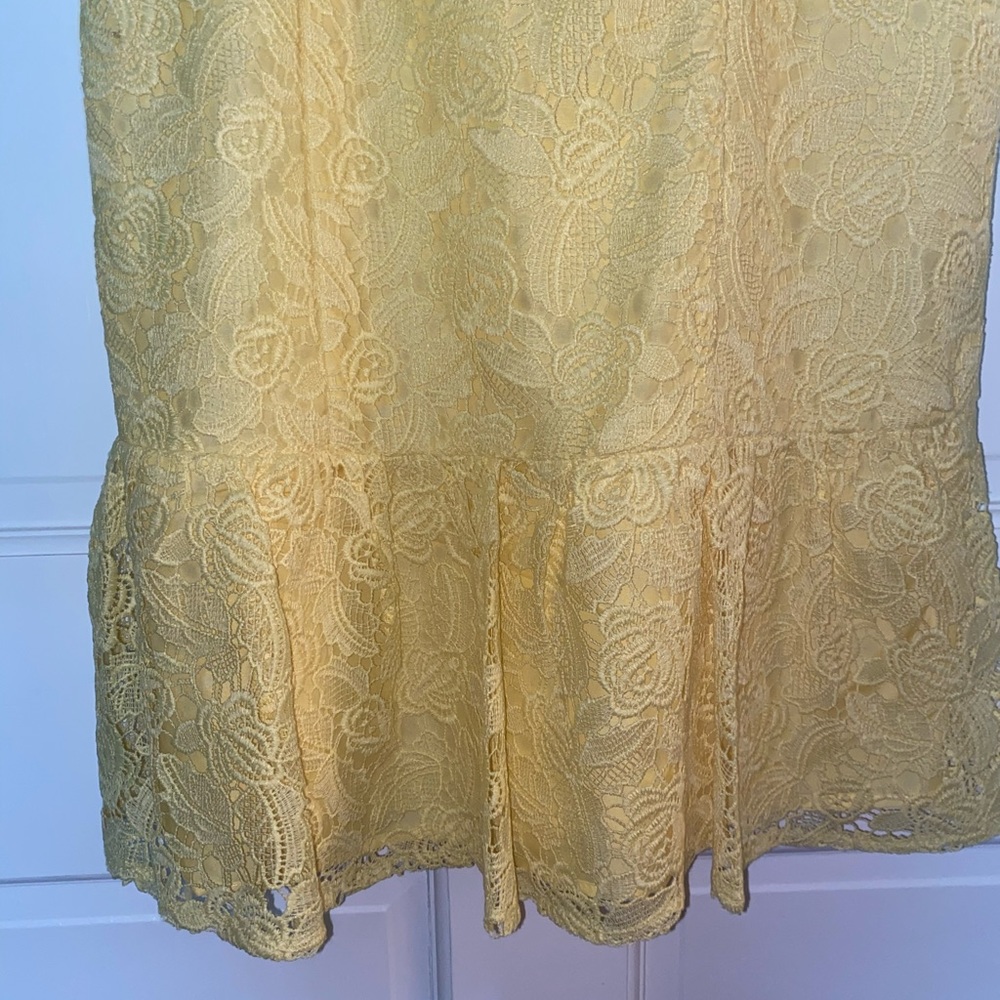 BB Dakota Crochet Overlay Dress - Picture 3 of 6